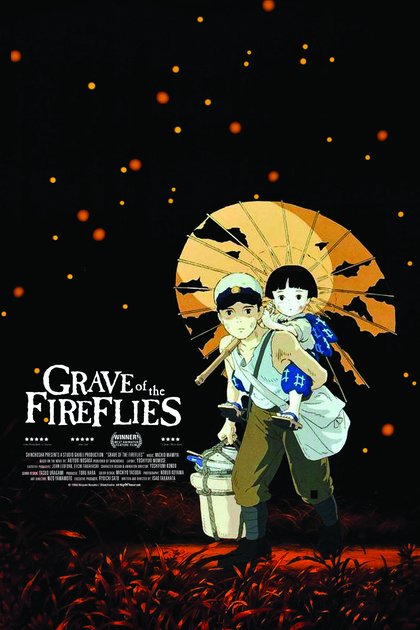 Grave of the Fireflies poster