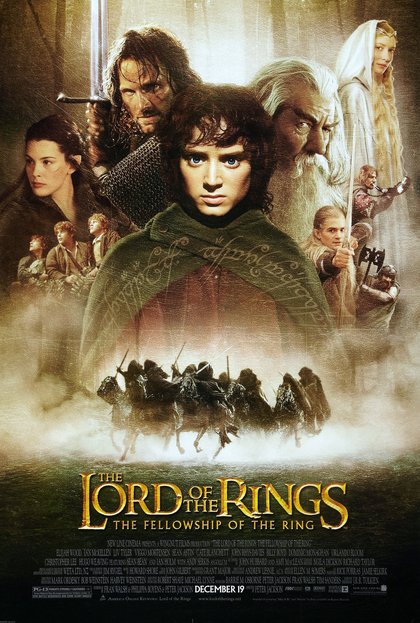 The Lord of the Rings: The Fellowship of the Ring poster