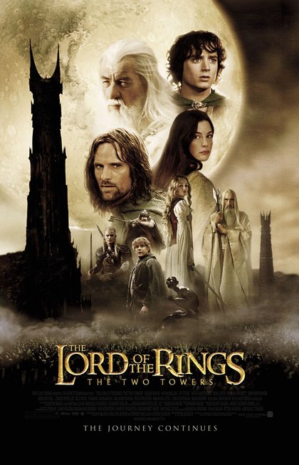 The Lord of the Rings: The Two Towers poster